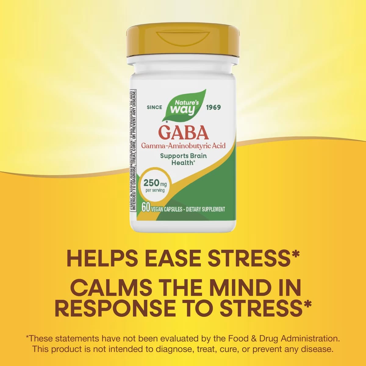 Nature's Way - GABA - 60 Vcaps