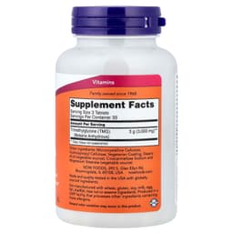NOW Foods - TMG Betaine - 100 Tabs