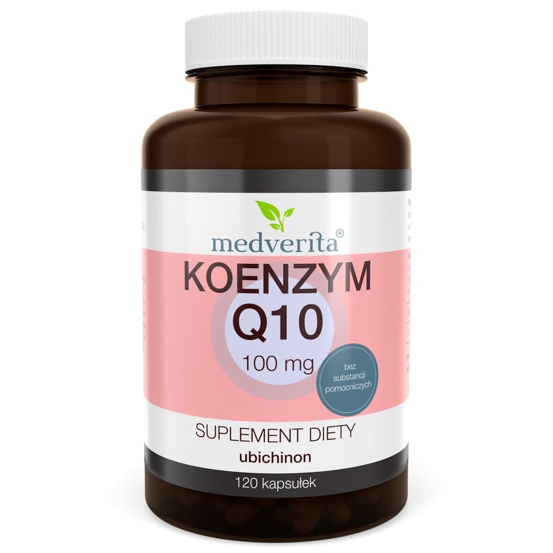 Medverita - Coenzyme Q10 - 120 Caps – Medverita förpackning