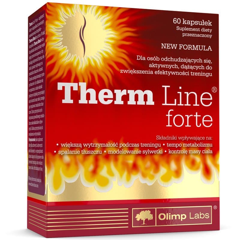 Olimp Labs - Therm Line Forte - 60 Caps – Olimp Labs förpackning