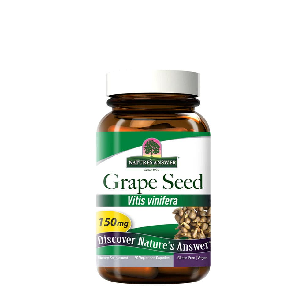 Nature's Answer - Grape Seed, 150mg - 60 vcaps