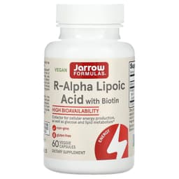 Jarrow Formulas - R-Alpha Lipoic Acid with Biotin