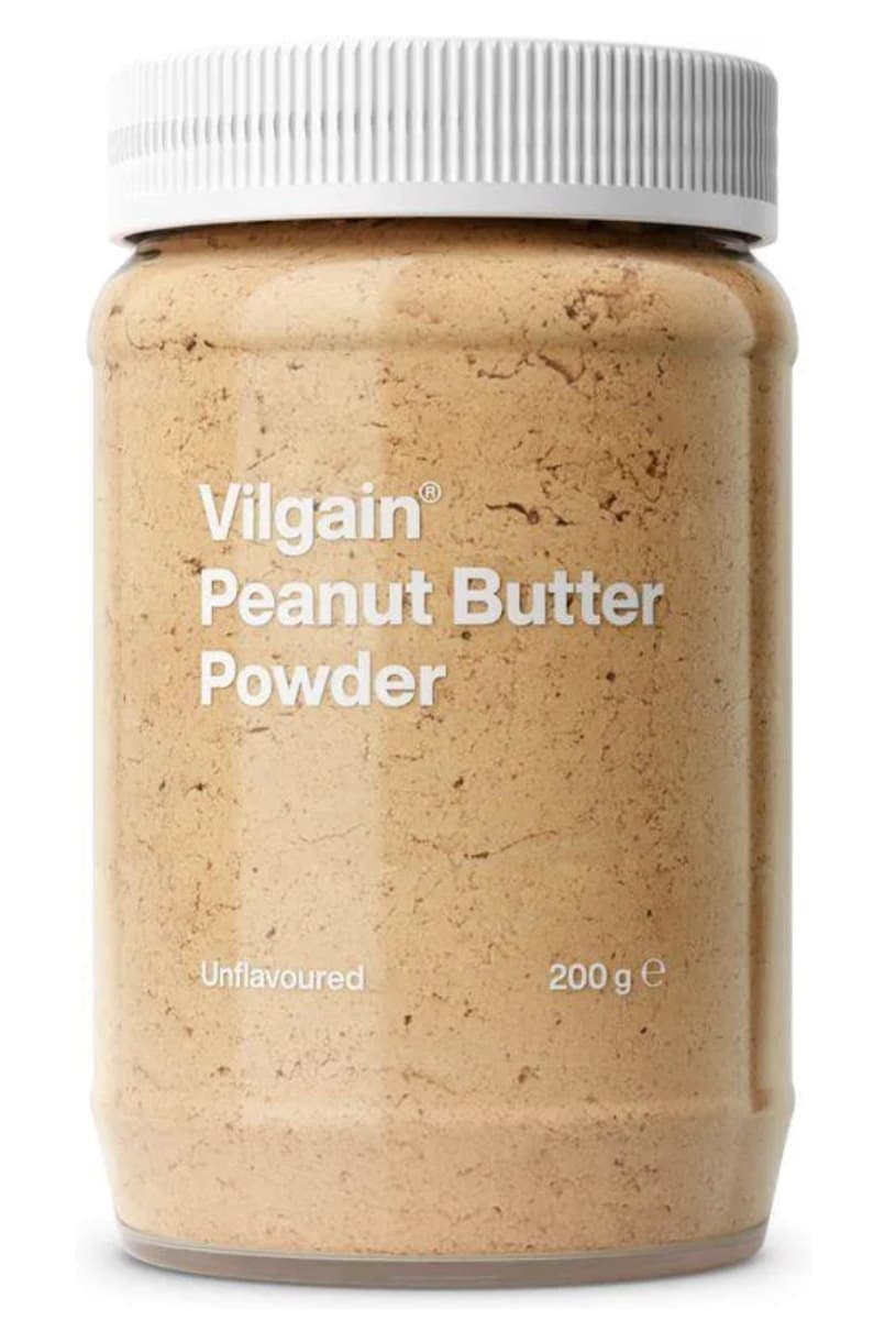 Vilgain - Organic Peanut Butter Powder - 200g – Vilgain förpackning