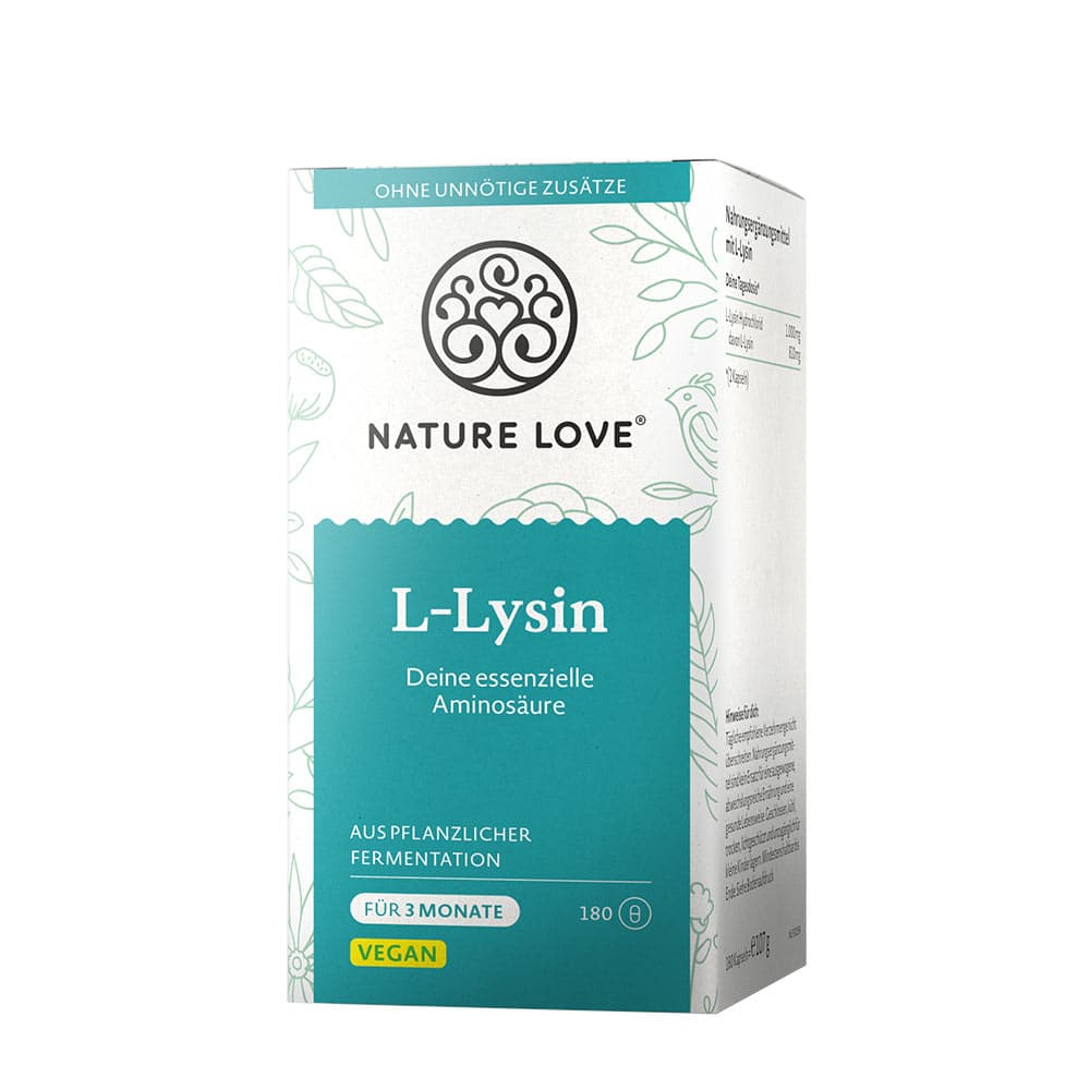 Nature Love - L-Lysiini - 180 Kapselia