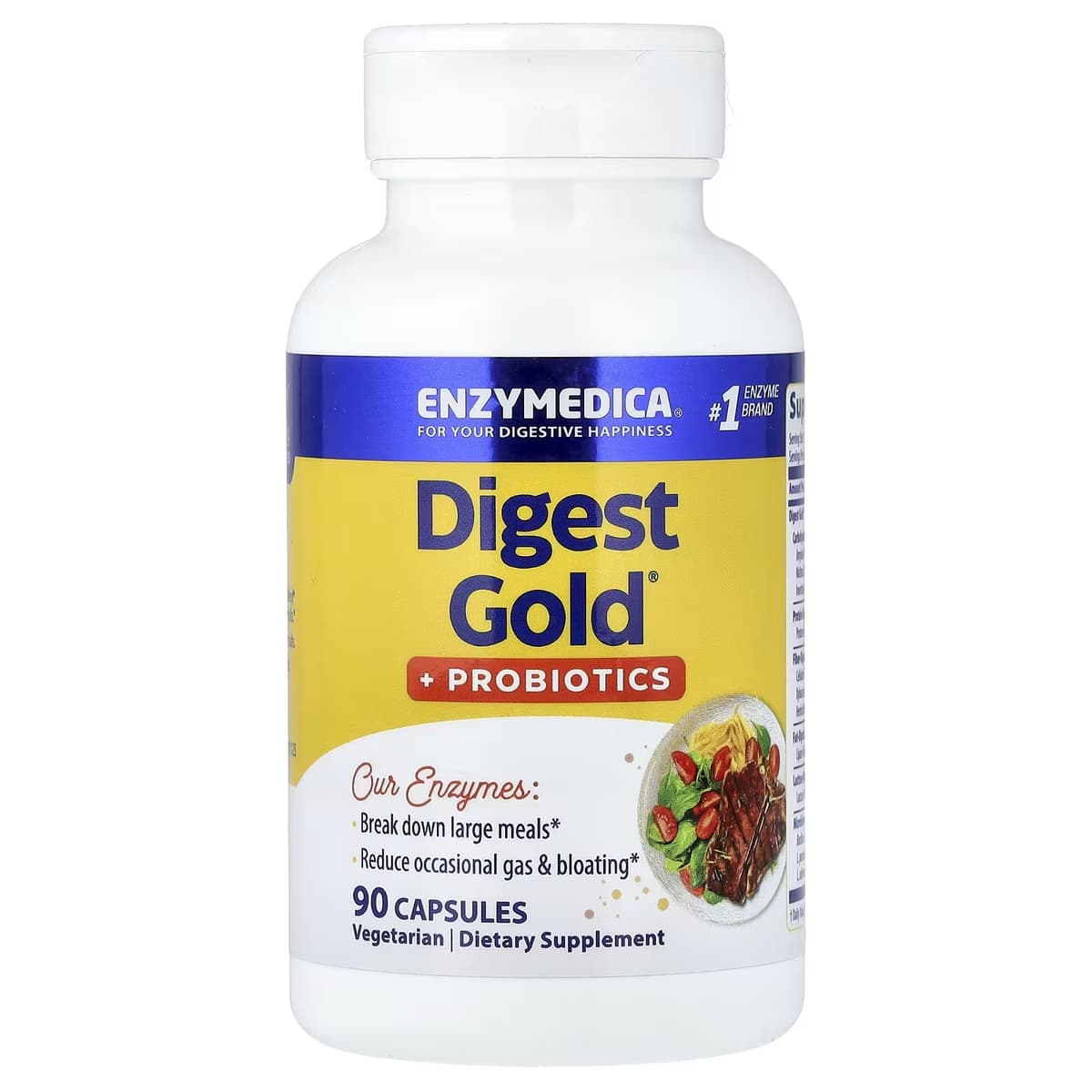 Enzymedica Digest Gold® + Probiotics - 90 Kapsler