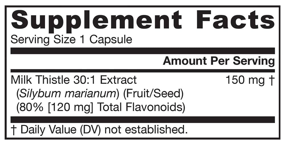 Jarrow Formulas - Milk Thistle 30:1 Extract - Liver Support - 200 Vcaps