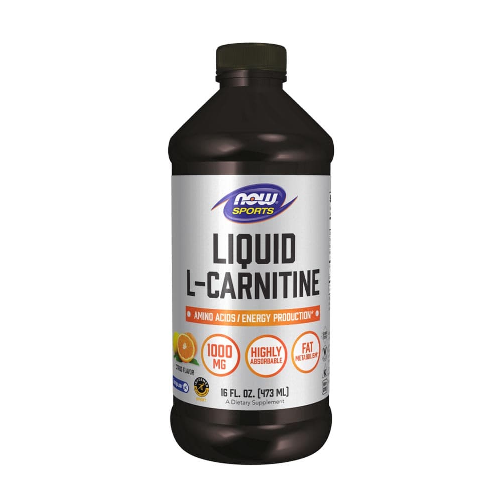 NOW Foods Liquid L-Carnitine – NOW Foods förpackning