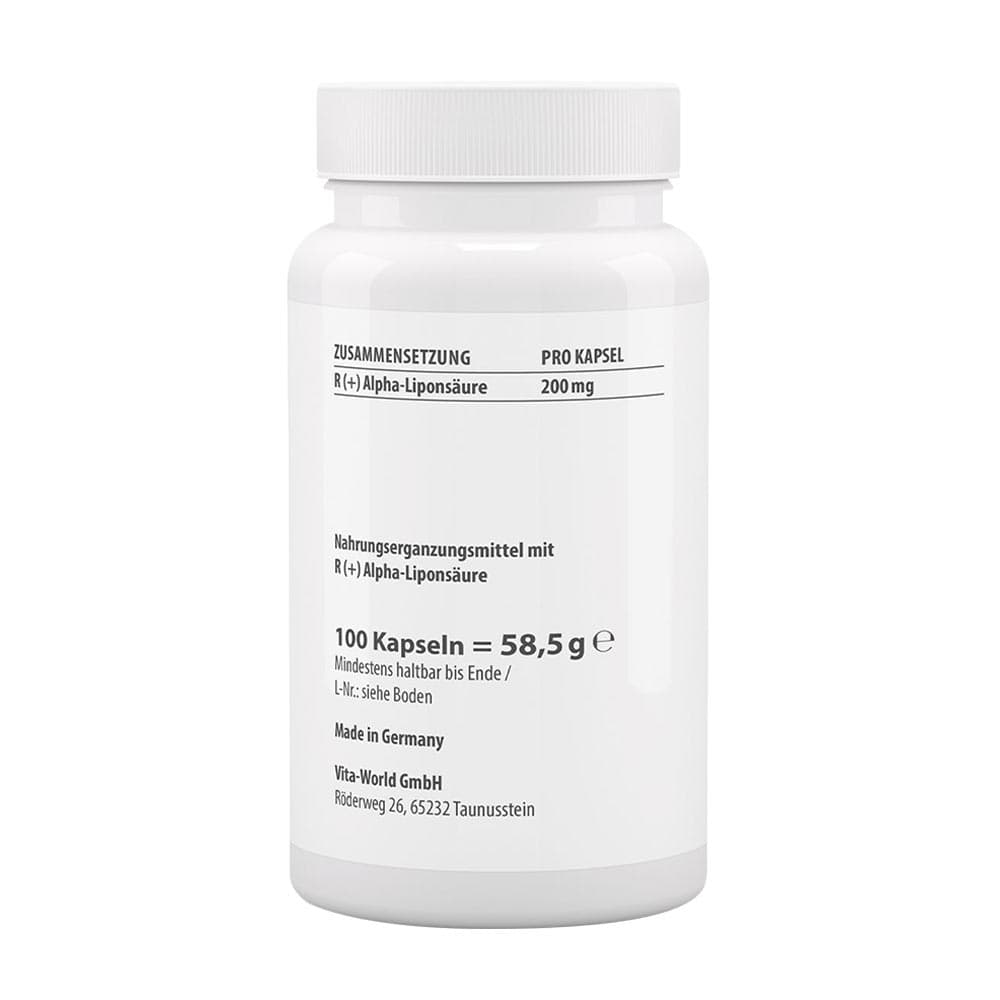 Vitaworld - R (+) Alpha Lipoic Acid