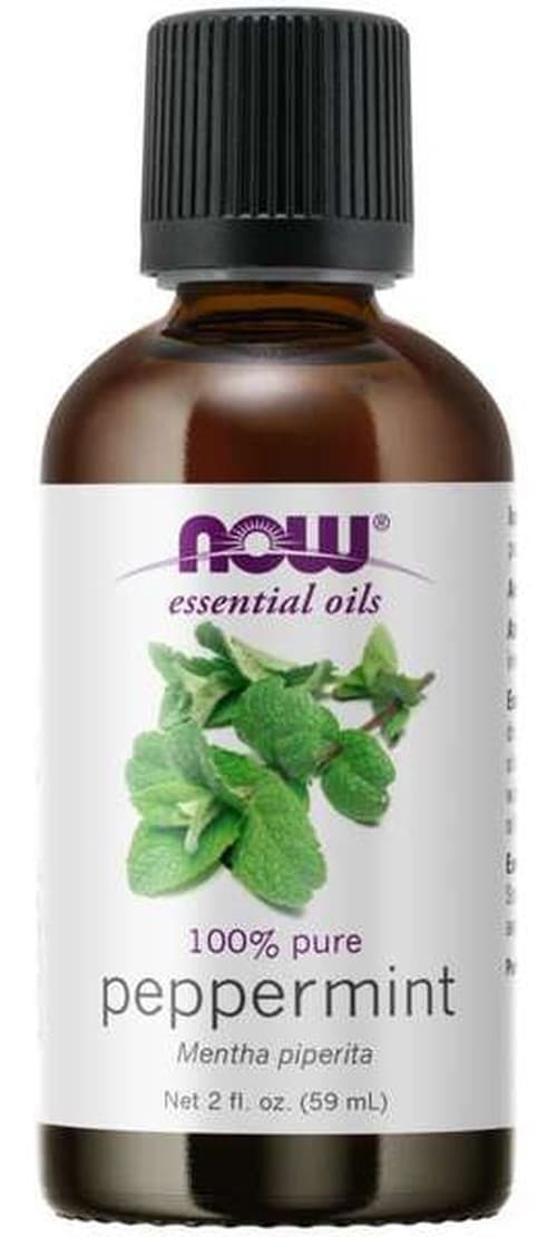 NOW Foods - Essential Oil Peppermint - 59ml – NOW Foods förpackning
