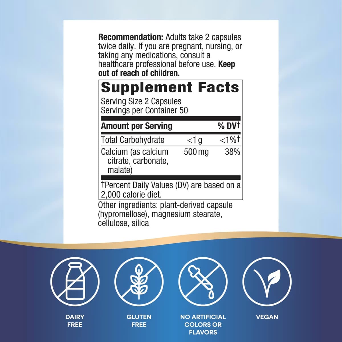 Nature's Way - Calcium Citrate - 100 Caps