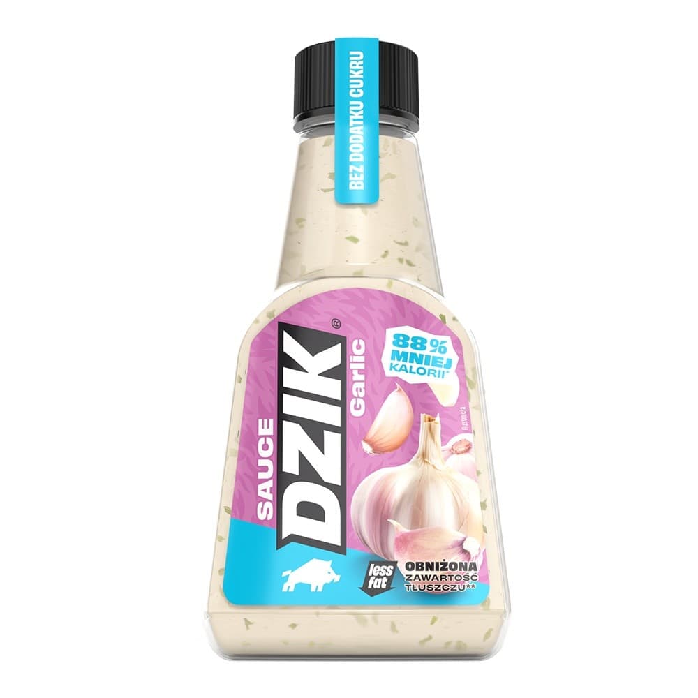 DZIK - Sauce Garlic – DZIK förpackning