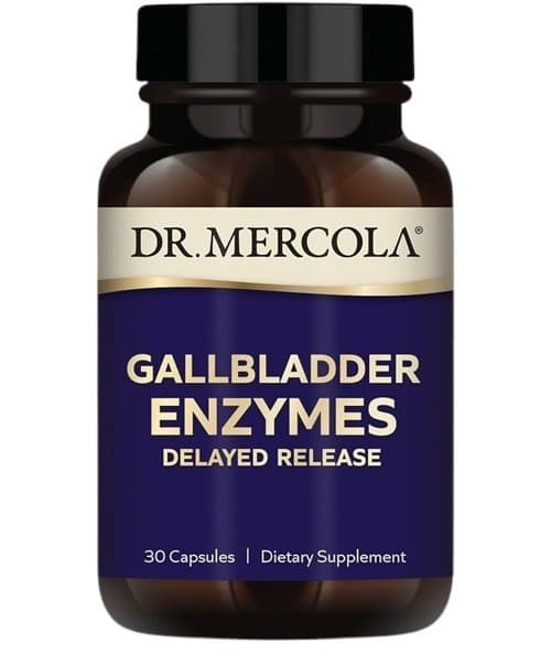 Dr. Mercola - Gallbladder Enzymes - 30 Caps – Dr. Mercola förpackning