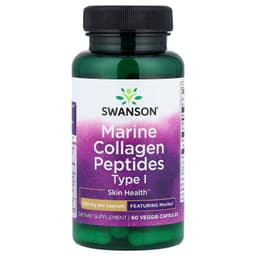 Swanson - Marine Collagen Peptides Type I - 60 Vcaps