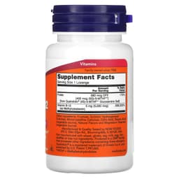 NOW Foods - Methyl B-12 5000mcg Lozenges - 60 Count