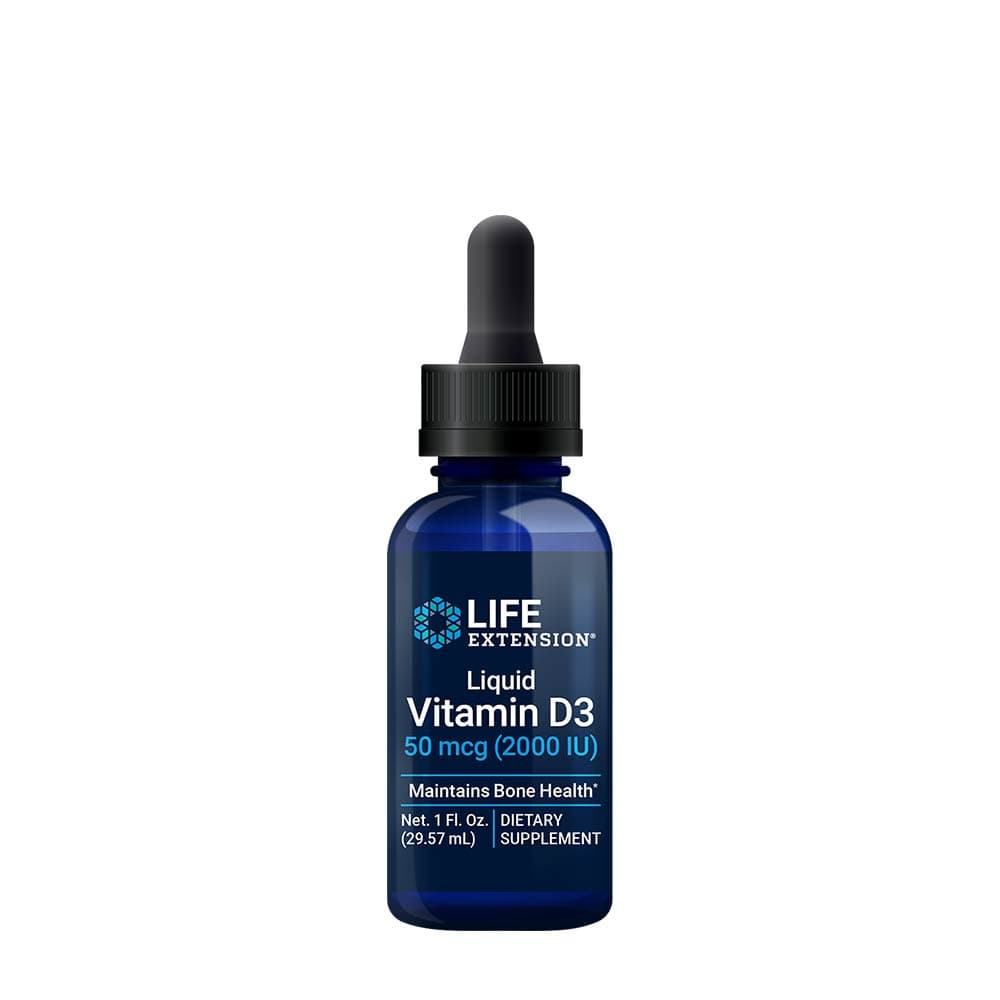 Life Extension - Liquid Vitamin D3 - 29.57ml – Life Extension förpackning