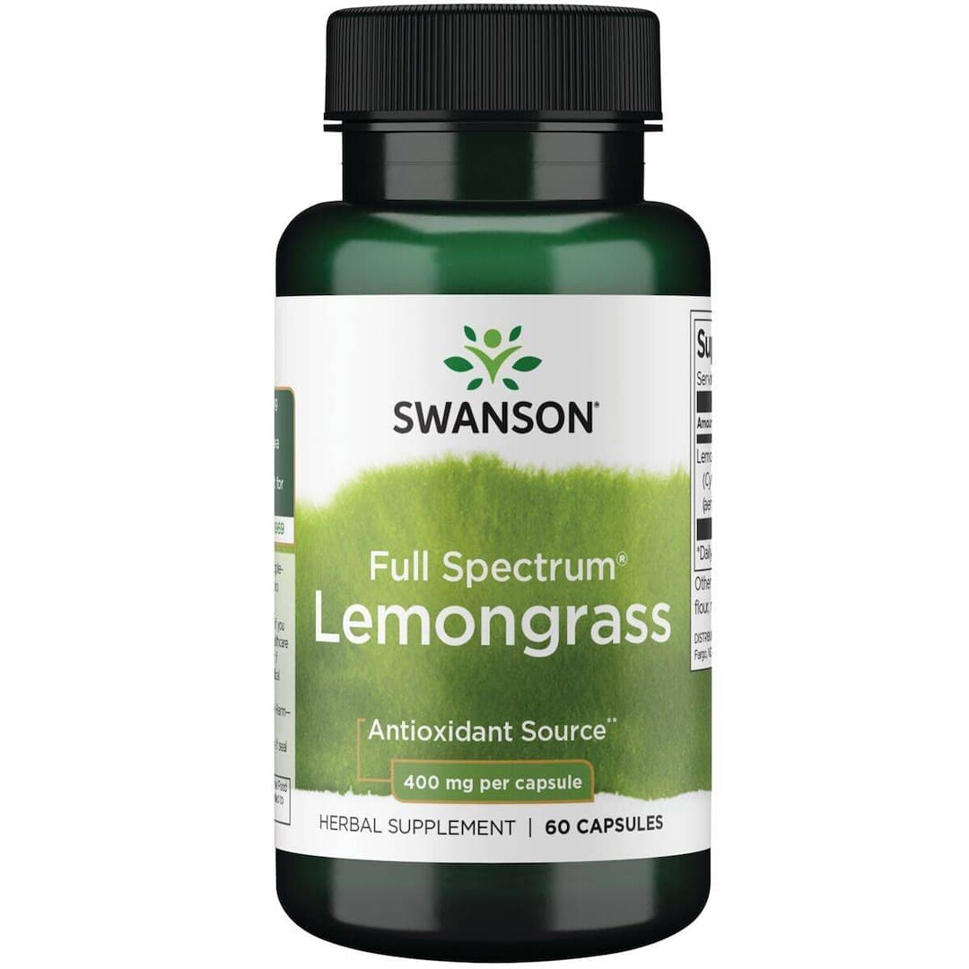 Swanson Full Spectrum Lemongrass - 400mg – Swanson emballage