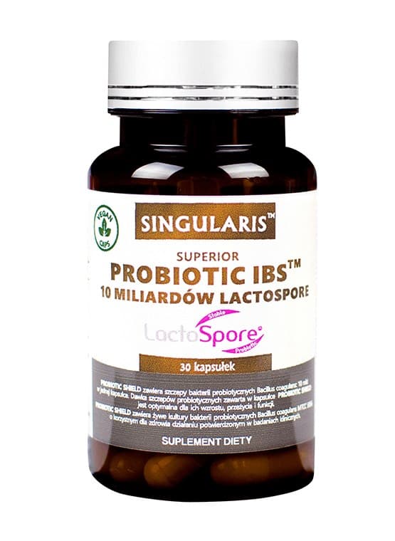 Singularis - Superior Probiotic IBS - 30 Caps – Singularis förpackning