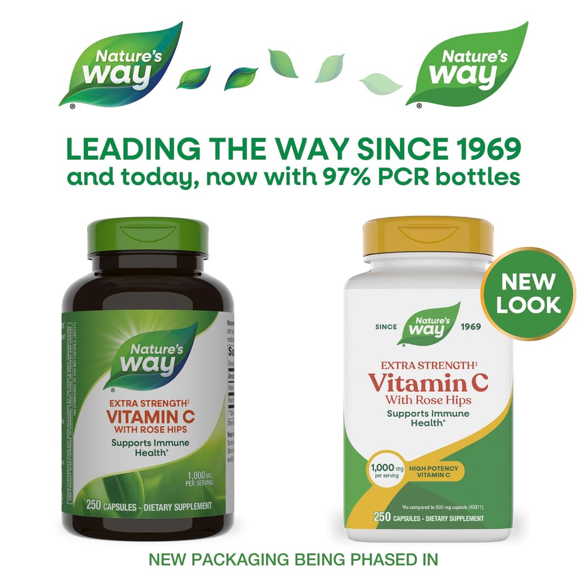 Nature'S Way - Vitamin C Med Nyponskal - 250 Caps