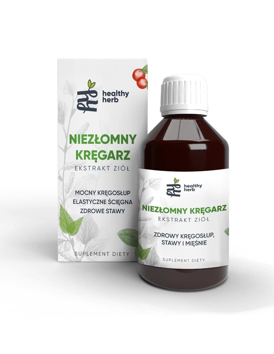 Healthy Herb - Unbreakable Chiropractor - 250ml – Healthy Herb förpackning