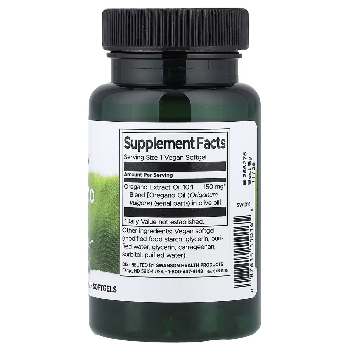 Swanson - Oregano Oil - 120 Softgels