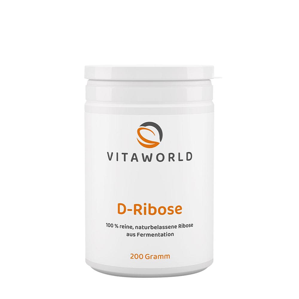 Vitaworld - D-Ribose - 200g – Vitaworld förpackning