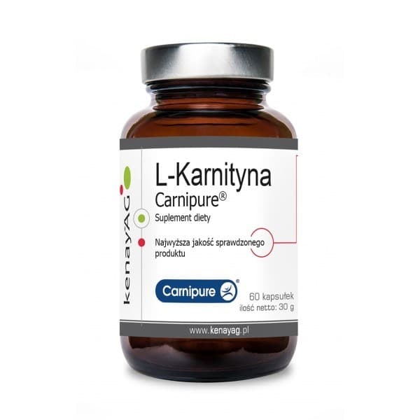 Kenay - L-Carnitine Carnipure - 60 Caps – Kenay förpackning