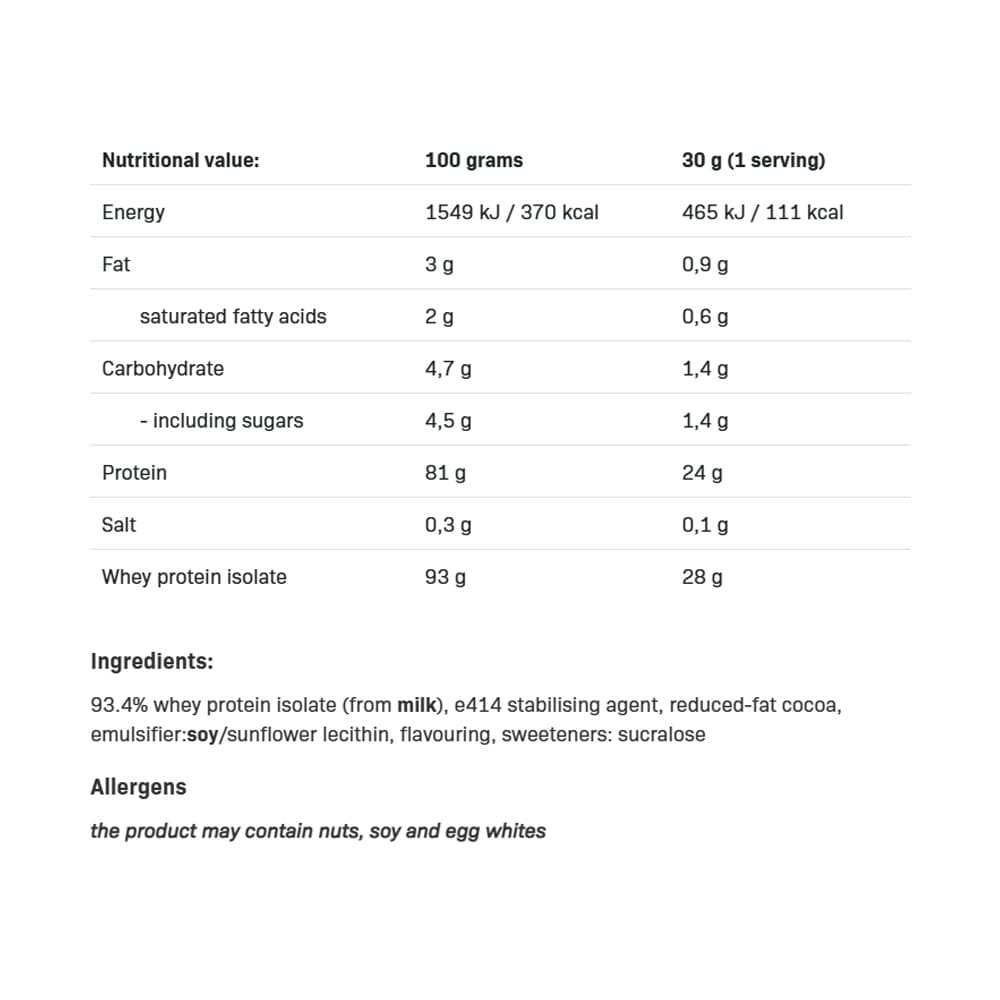 Allnutrition - Isolate Protein - 908g (KORT DATUM 2026-11-30)
