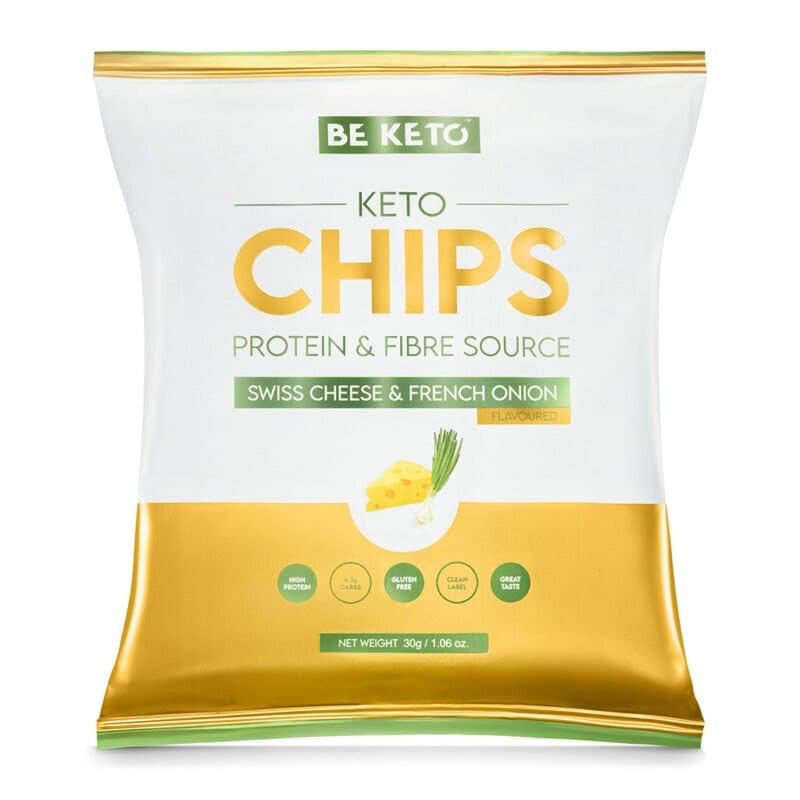 Be Keto - Keto Chips - 30g – BE KETO förpackning