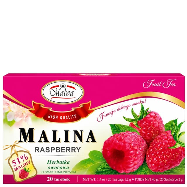 Shahira - Raspberry Tea 20 Sachets 2g – Shahira