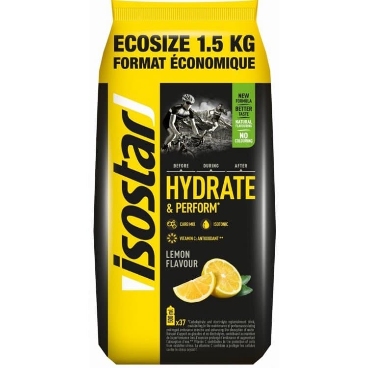 Isostar - Hydrate & Perform - 1.5 kg – isostar förpackning