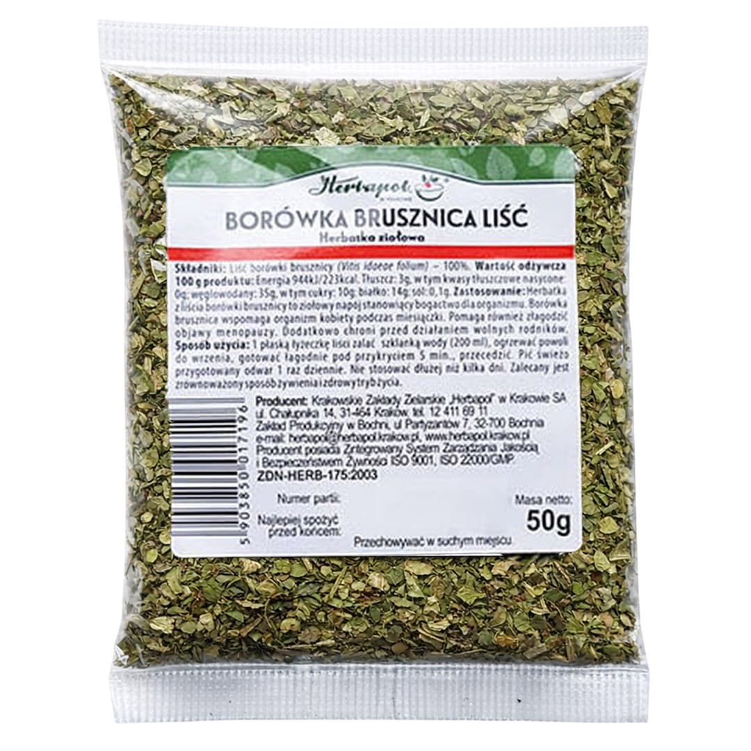 Herbapol Kraków - Lingonberry Leaf Tea 50g