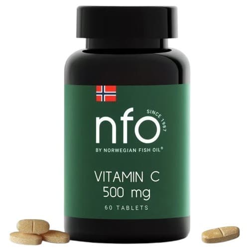 Nfo - Vitamin C - 500mg - 60 Tabs – NFO förpackning