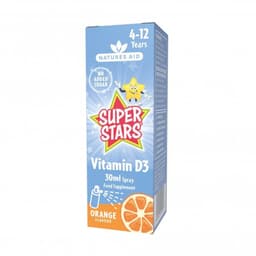 Natures Aid - Super Stars Vitamin D3 Spray (Orange - 30ml)