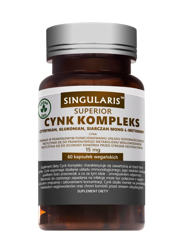 Singularis - Zinc Complex - 60 Vegan Capsules – Singularis