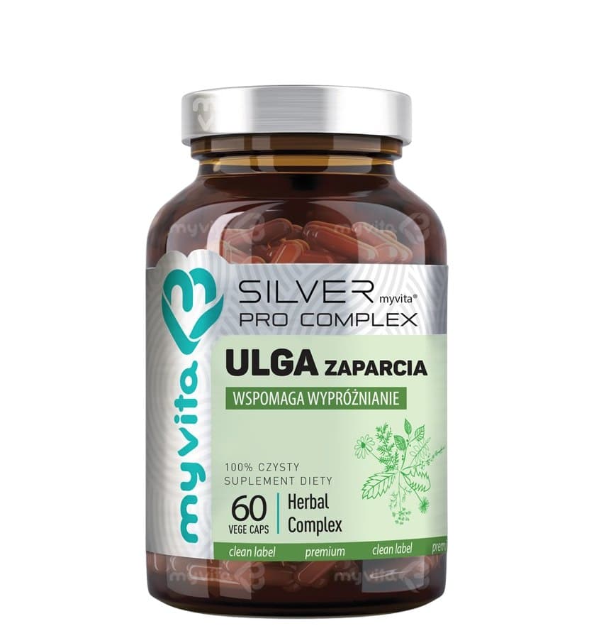 Myvita - Silver Pro Complex - 60 Vege Caps – MyVita förpackning
