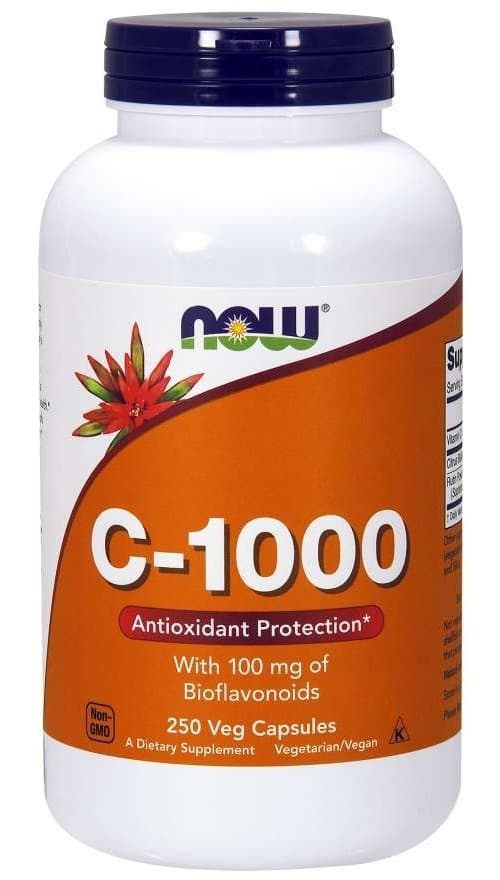 NOW Foods - Vitamin C – NOW Foods förpackning