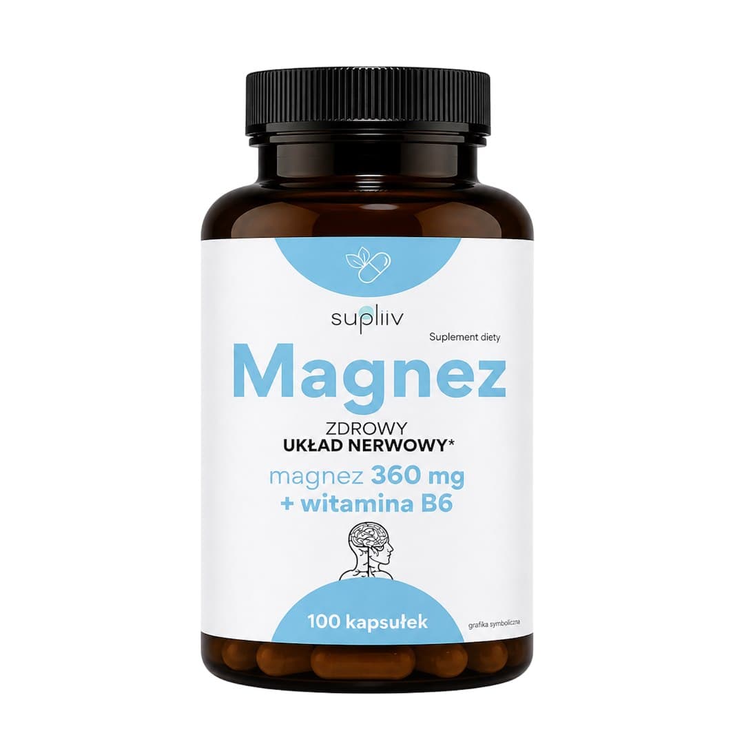 Supliv - Magnesium Healthy Nervous System - 100 Caps