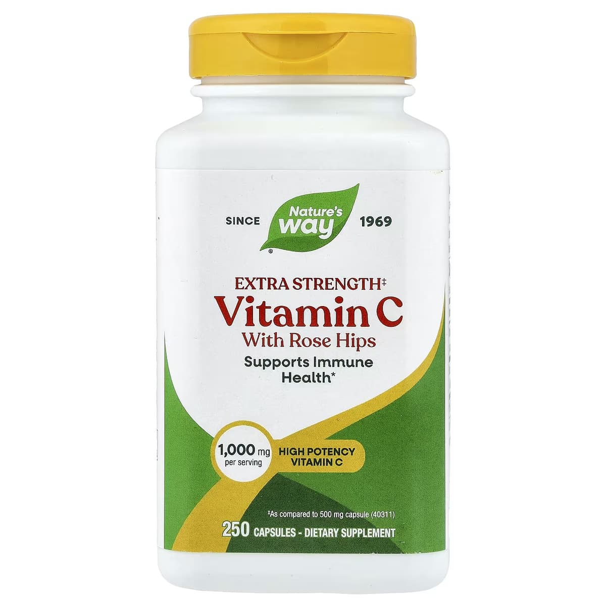 Nature'S Way - Vitamin C Med Nyponskal - 250 Caps