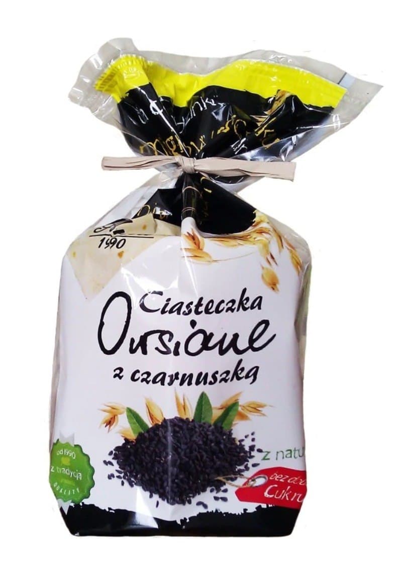EkoWital - Oat Cookies with Black Cumin - 150g – EkoWital förpackning