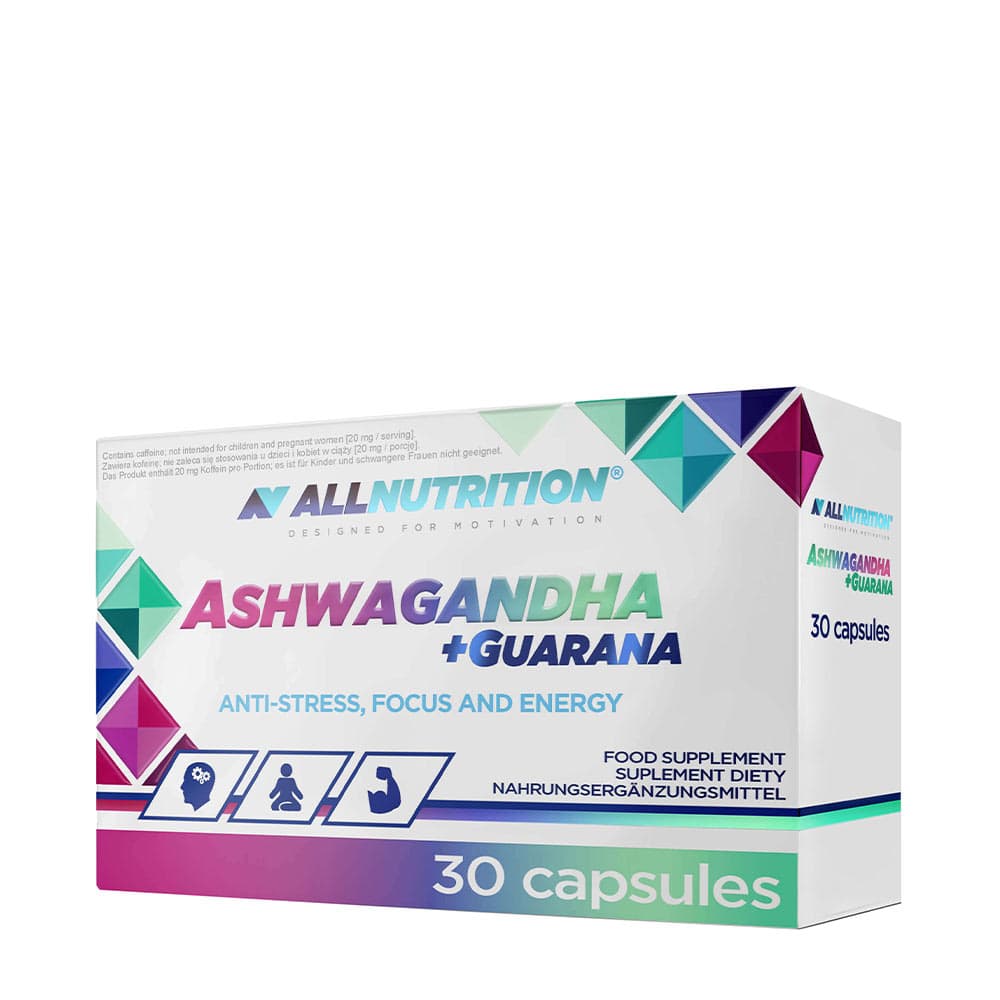 Allnutrition - Ashwagandha + Guarana - 30 Servings