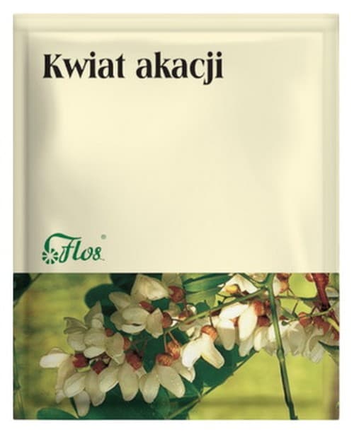 Flos - Acacia Flower - 50g – Flos förpackning