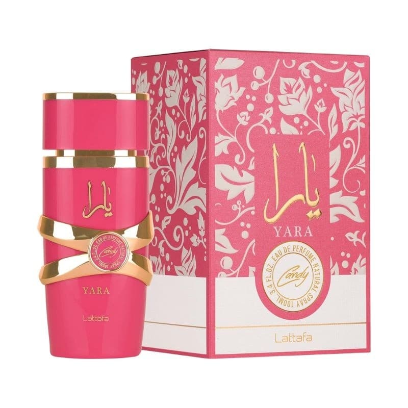Lattafa - YARA CANDY (W) EDP 100 ml – Lattafa förpackning