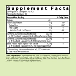 Nature's Answer - Turmeric With Black Pepper - 480ml