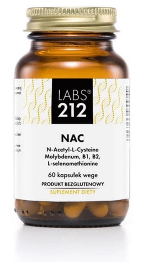 Labs 212 - NAC 300mg (60 Caps) – LABS 212 förpackning