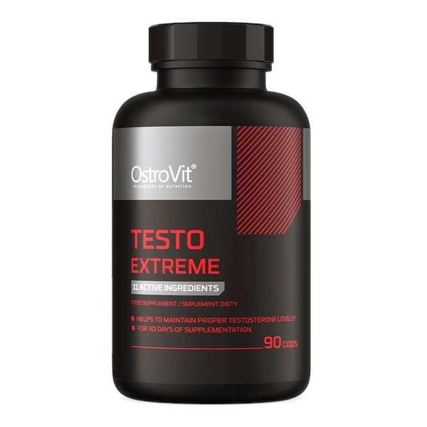 Ostrovit - Testo Extreme - 90 Caps – OstroVit förpackning