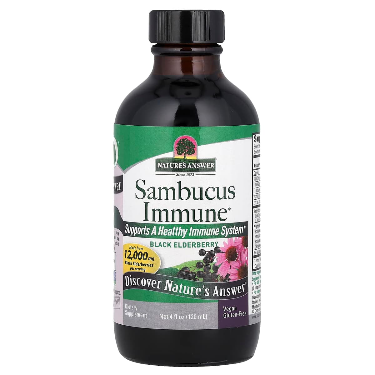 Nature's Answer - Sambucus Immune Support - 120ml