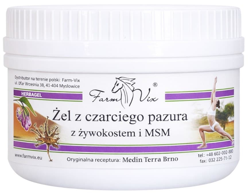 Farm Vix - Farm-Vix - Devil's Claw Gel with Comfrey and MSM 350g