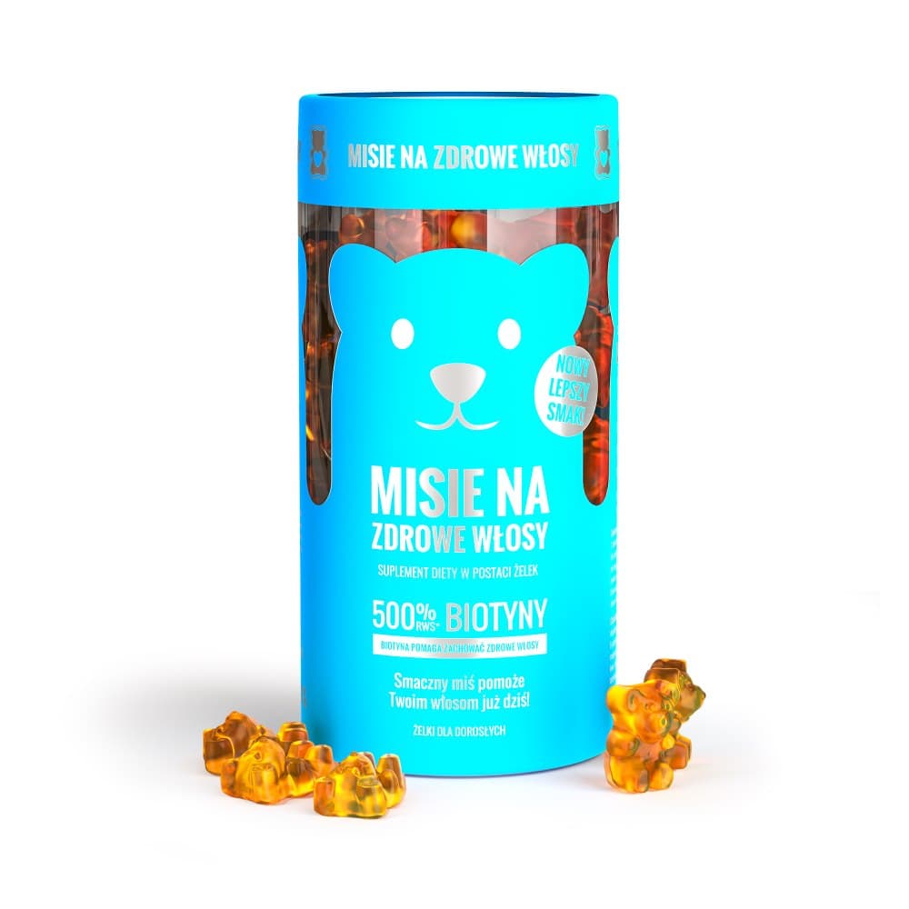 Noble Health - Hair Gummies – Noble Health förpackning