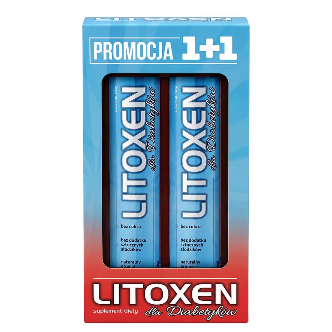 XENICO PHARMA - Litoxen for Diabetics - 2x20 tablets – XENICO PHARMA förpackning