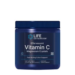 Life Extension - Effervescent Vitamin C Magnesium Crystals - 180g